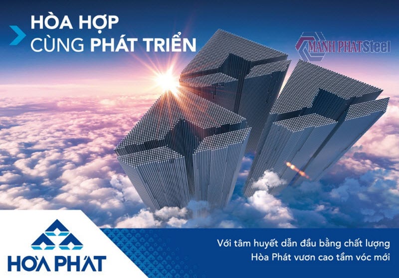 Tập đoàn Hòa Phát dẫn đầu thị phần sắt thép xây dựng Việt Nam và xuất khẩu nước ngoài
