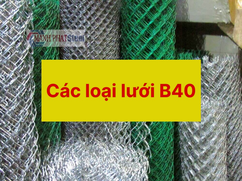 Lưới B40 có mấy loại